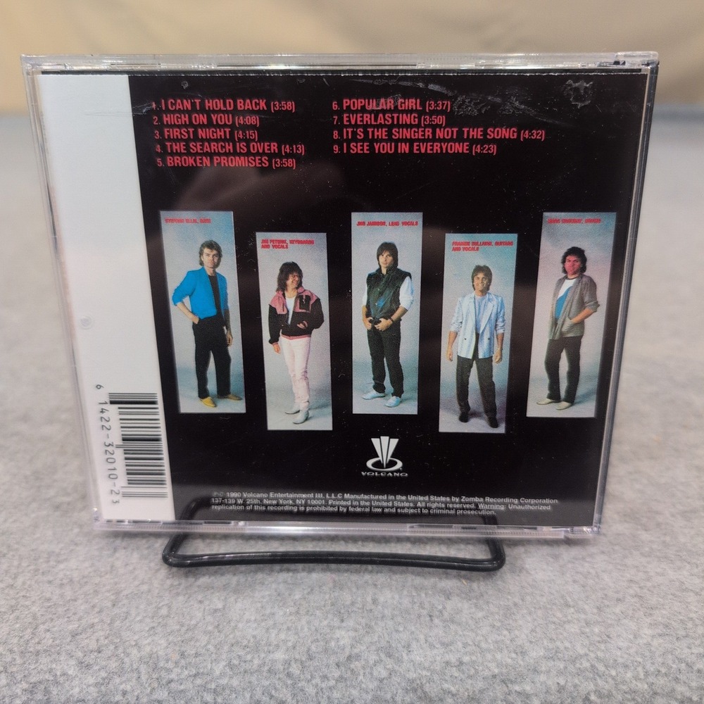 Survivor Vital Signs CD Rock Album 1990 Reissue Volcano Melodic Rock - Picture 2 of 2
